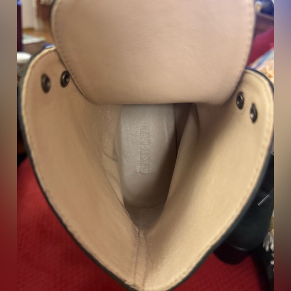 Christy Dawn The Dawn Boot in Noir Leather - Picture 8 of 8